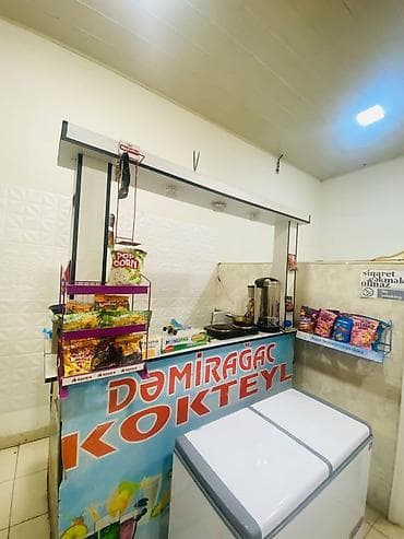 köşk satışı: Kafe/bufet üçün hazır mini “kokteyl və fast-food” guşəsi – — 4