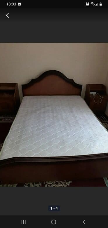 Quruducular: İkinəfərlik çarpayı, 2 tumba, İşlənmiş — 2