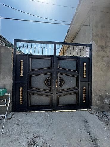 kombi demir dokum: Yeni Dəmir Həyət darvazası, Yana açılan, 3 m, Mexaniki, Qapı ilə, Kredit yoxdur, Ödənişli quraşdırma, Ünvandan götürmə, Ödənişli çatdırılma, Rayonlara çatdırılma — 8