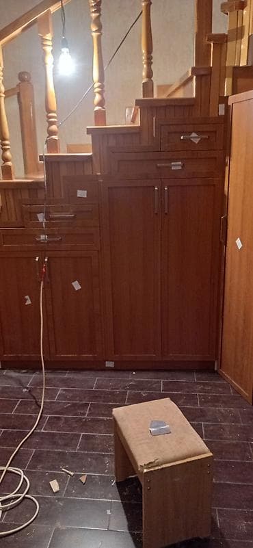 salon dolab: Sifarişlə mətbəx dəsti, Özü çəkən petlələr, MDF, Kredit yoxdur — 8