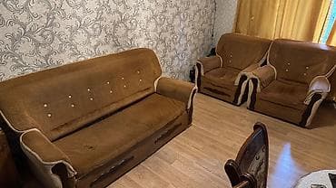 Di̇van-kravat, 2 kreslo, Divan, Açılan