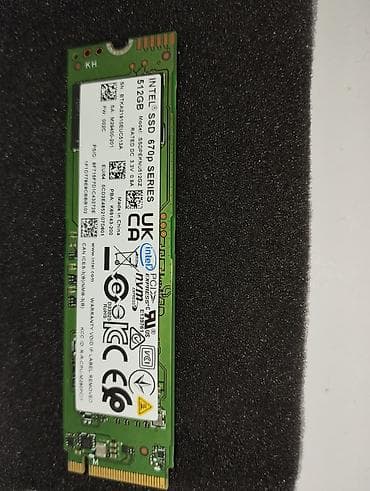 Modemlər və şəbəkə avadanlıqları: Daxili SSD disk Intel, 512 GB, M.2 — 1