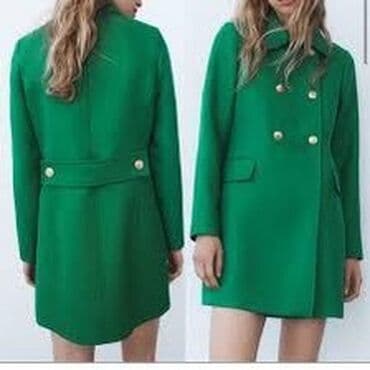 sədərək paltolar: Palto, Zara, M, L, rəng - Yaşıl — 5