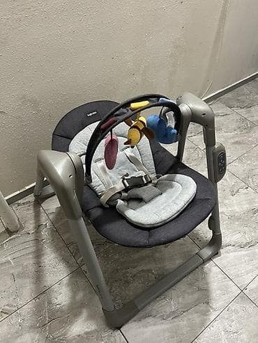 bewik: Oğlan və qız üçün, Dördbucaq, Beşik, Dəstsiz, Matras ilə, Yellənmə mexanizm ilə — 2