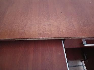 taxt doweyi: Düz masa, Polkalı, Siyirməli, MDF — 4