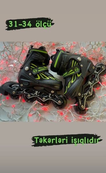 Kaykay, Rolik Yeni🆕️ Roliklər🛼 🔹️Hər ölçüsü var📏 🔸️Ölkə daxili PULSUZ