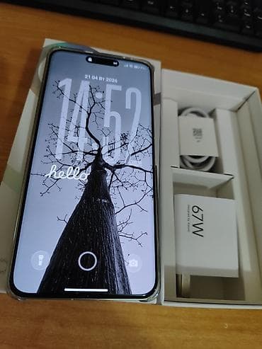 telefonlar xiomi: Xiaomi Civi 4 Pro, 512 GB, rəng - Yaşıl, 
 Barmaq izi — 2