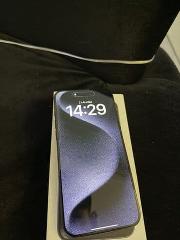 Alcatel: IPhone 15 Pro Max, Blue Titanium, Face ID — 2