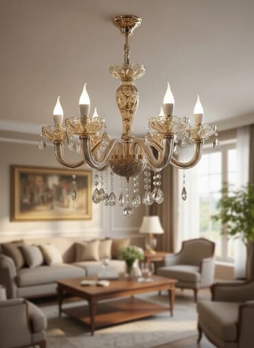 uşaq otağı üçün çılçıraq: Çılçıraq, 8 lampa — 1