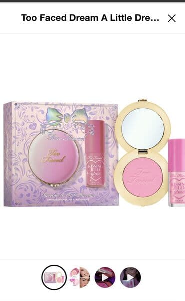 Toy paltarları və aksesuarları: Kosmetik dəst, 2 məhsul — 1