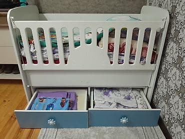 ucuz antifriz: Oğlan və qız üçün, Dördbucaq, Beşik, Yellənmə mexanizmsiz — 2