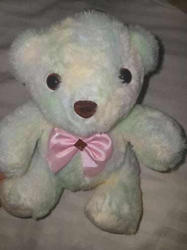 ayi oyuncaq: Məhsul: Yumşaq oyuncaqlı ayıcıq Təsvir: - Pastel rəng keçidlərinə — 1