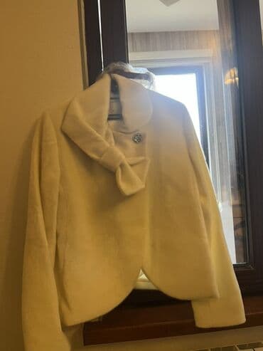 Qadın ayaqqabıları: Kürk, rəng - Ağ — 1