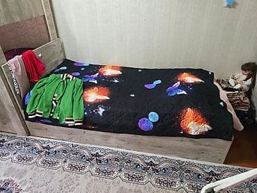 İşlənmiş, Təknəfərlik çarpayı, Bazalı, Matras ilə — 1