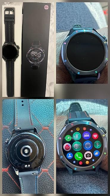 qedimi saatlar: Smart saat, Xiaomi, Sensor ekran, rəng - Qara — 1