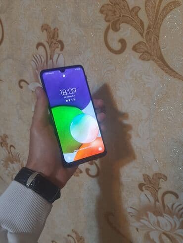 Samsung Galaxy A22, 64 GB, rəng - Qara, İki sim kartlı