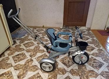 Elektrik velosipedlər: Uşaq üçtəkərli velosipedi – valideyn idarəetmə tutacağı ilə 250 azn — 5