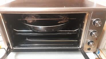 soba qaz: Duxovka Elektrik, rəng - Gümüşü, Ayrıca dayanan — 1