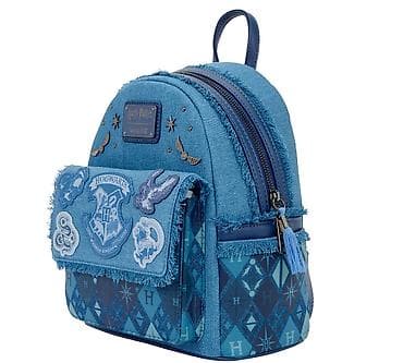 Harry Potter Hogwarts Denim Mini Backpack - Brend: Loungefly x Harry — 2