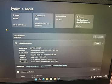 hyperx cloud alpha s: Lenovo LOQ 15IRH8 oyun/iş noutbuku - Ekran: 15.6" (mat panel) - — 4