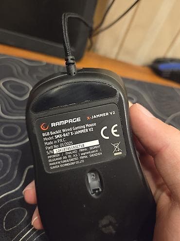 logitech g pro: Rampage X-Jammer V2 (SMX-R47) – simli gaming mouse Xüsusiyyətlər: - — 3