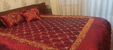 deve yünü yorgan: Yataq üçün Qaşlı rəng - Qırmızı Yataq örtüyü — 5