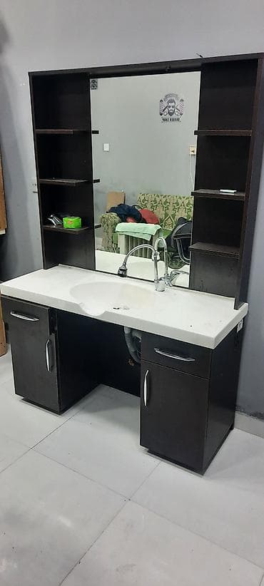 bərbər masasi: Düz masa, Siyirməsiz, Polkalı, Kredit yoxdur — 5