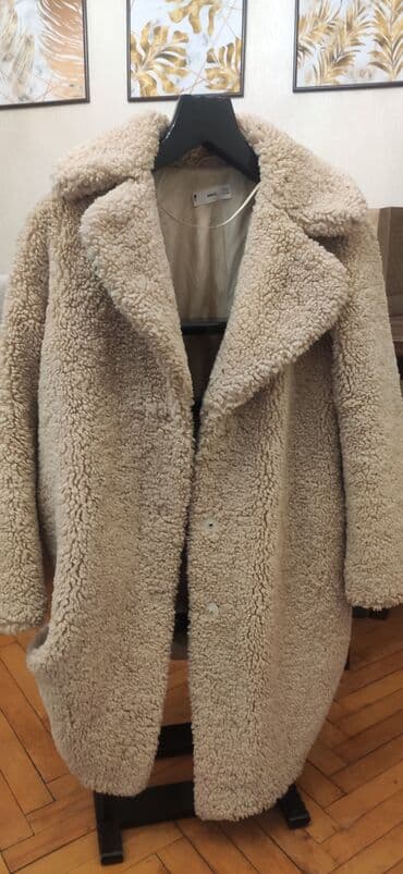 Qazanlar: Palto, Mango, M, rəng - Bej — 2