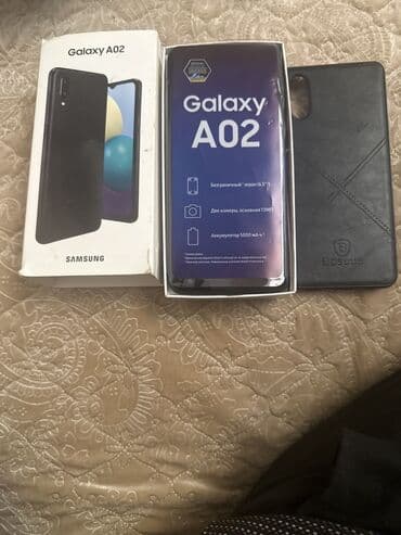 Subaru: Samsung Galaxy A02, цвет - Черный, С документами — 1