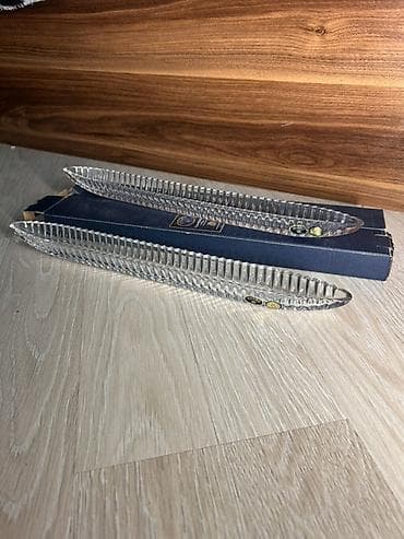 qutu profil: Karaca 2eded zeytun qabı yenidir - Brend: Bohemia Crystal (qutudakı — 3