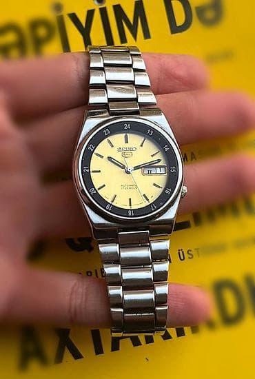 17: Seiko 5 avtomatik qol saatı - Mexanizm: Avtomatik (SEIKO 5 seriyası) — 4