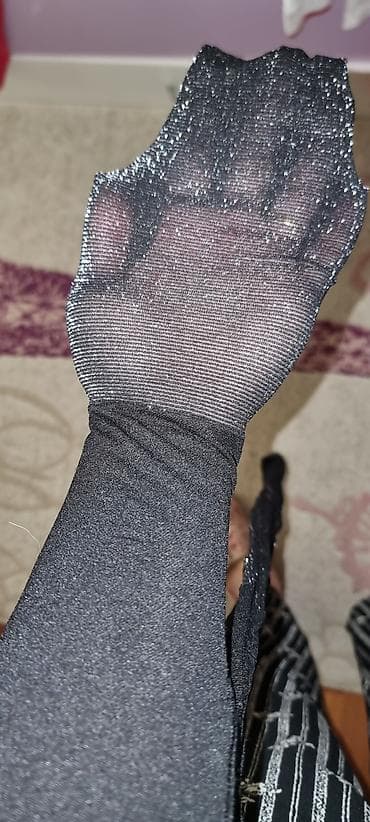 alt geyim: LC Waikiki 7-8 yaşa Məhsul: Qız uşaq üçün parıltılı kolqotkalar (2 — 2