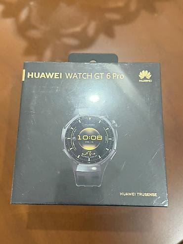 Новый, Смарт часы, Huawei, Водонепроницаемый, цвет - Черный — 2