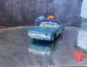 metbex tavan modelleri: Коллекционная модель Ford Thinderbird conbertible light blue 1966 — 3