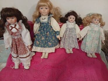 столовая для кукол: Bu farfor kuklalar kolleksiyası müxtəlif ölçülərdə və detallı — 2