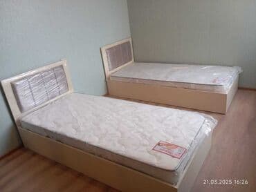 Təknəfərlik çarpayı, Bazasız, Matras ilə, Siyirməsiz