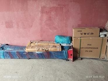 Salam bu avadanliğlar tezedi.padyomnik,kompressor,damkrta3t,press
