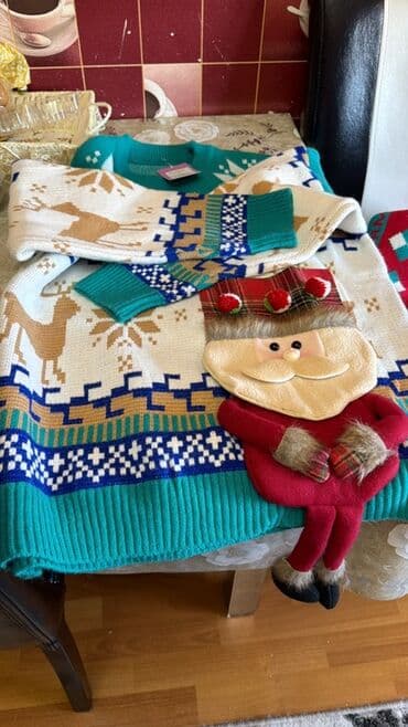 Çəngəllər: Məhsul: Yeni il temalı trikotaj sviterlər - Brend: ZeZe Collection — 7