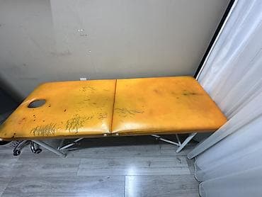 Portativ masaj/terapiya masası - İkiqat qatlanan konstruksiya – asan