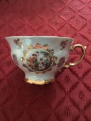 çay qaşığı: Çay dəsti, Farfor, Almaniya — 1