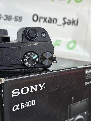 ikinci el telefon ayfon: Sony Alpha a6400 Gəlmədir Azərbaycanda istifadə olunmayıb. Video və — 6