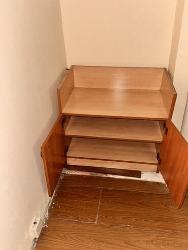 İnformatika: Mətbəx üçün modullar – laminat örtüklü, açıq qəhvəyi/taxta fakturalı — 3