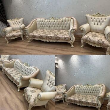 ikinci el künc divanlar: İşlənmiş, Divan, 2 kreslo — 1