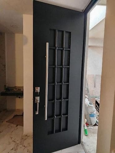 şuşə qapi: Mənzil üçün Yeni Giriş qapısı Çərçivə ilə, Zəmanətli, Pulsuz quraşdırma, Rayonlara çatdırılma — 10
