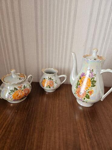 gence qab qacaq: Qəhvə dəsti, 6 nəfərlik, Rusiya — 1