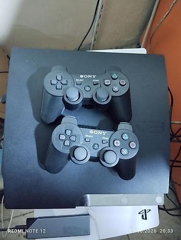 redmi note 15c: Sony PlayStation 3 (PS3) oyun konsolu dəsti - Model: Sony PlayStation — 2
