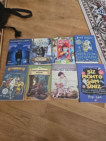 Uşaq və yeniyetmələr üçün müxtəlif janrlarda kitablar dəsti Dəst üzrə