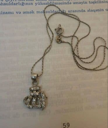 tek qas gumus uzuklerin qiymeti: Dini bəzək, Gümüş — 1