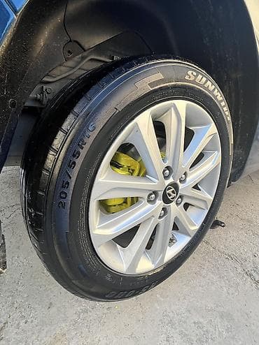 disklerin kreditle satisi: İşlənmiş Disk təkər Hyundai 205 / 55 / R 16, 5 Boltlu — 3