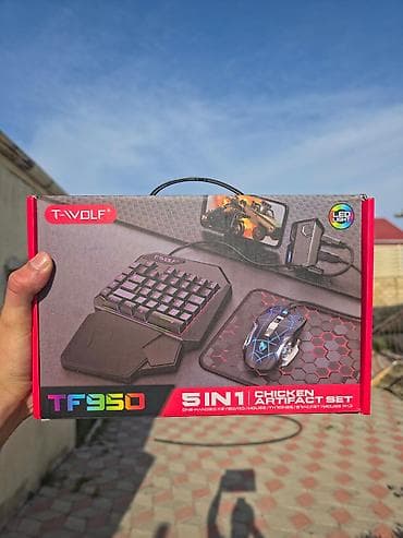 router mi 4a: T-WOLF TF950 5-in-1 “Chicken Artifact Set” – mobil və PC oyunları üçün — 1